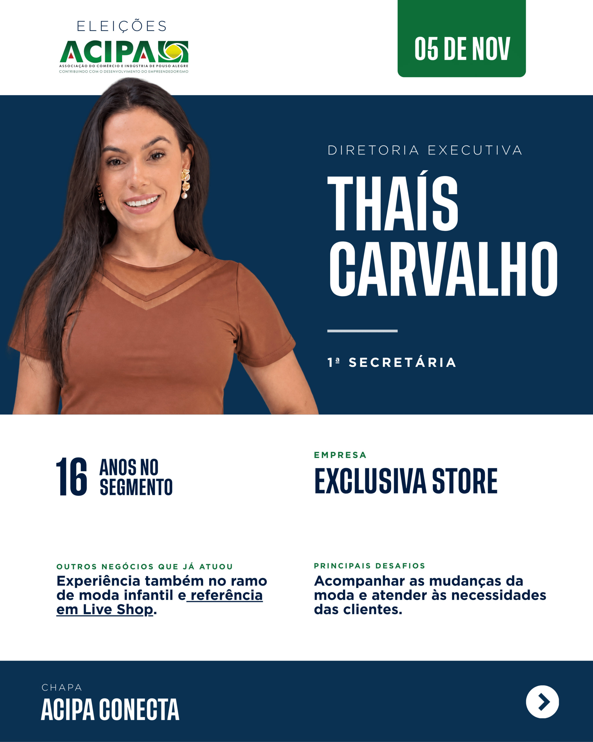 Retrato de Thaís Carvalho